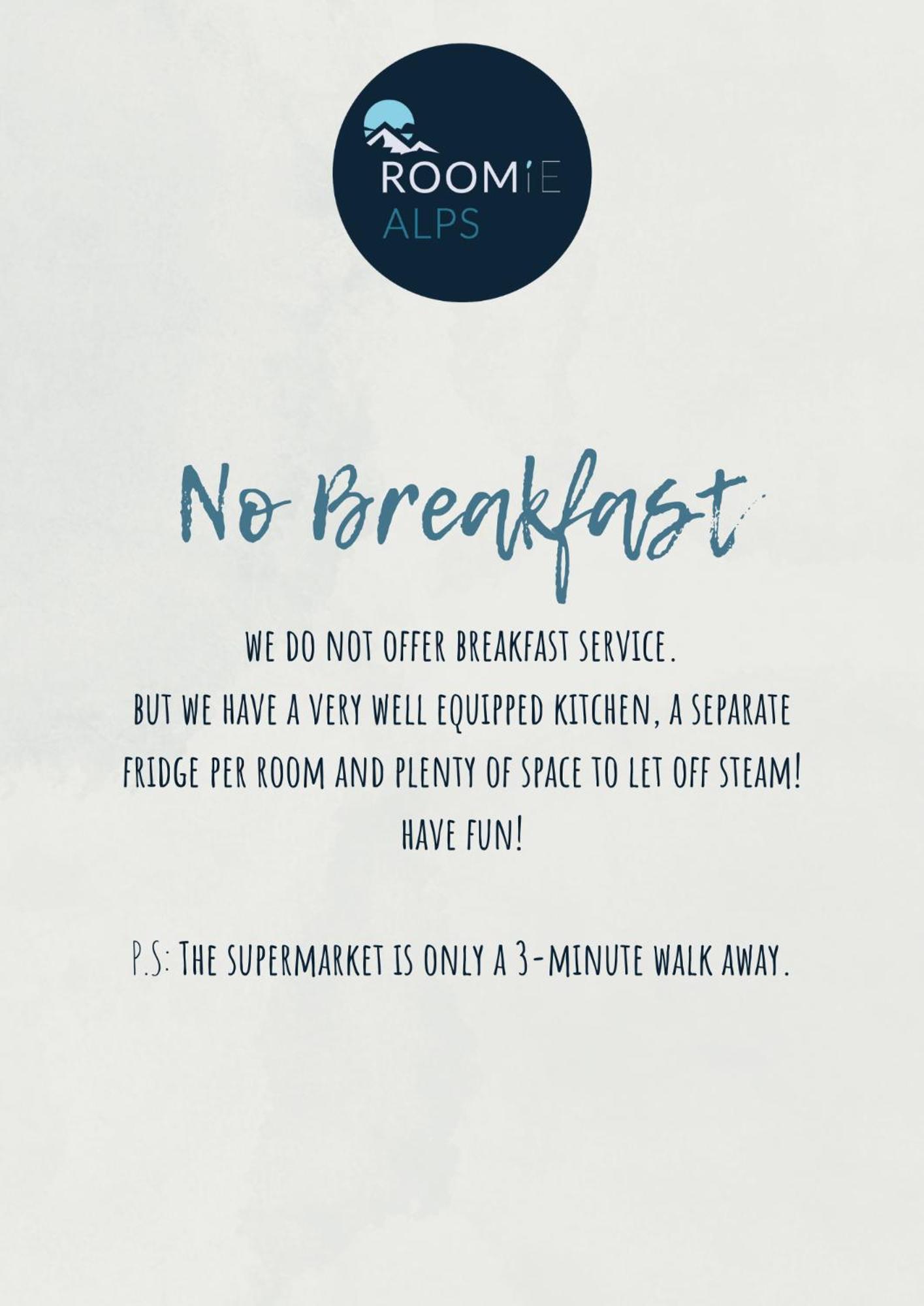 Roomie Alps Design Hostel คิทซ์บือห์ ภายนอก รูปภาพ